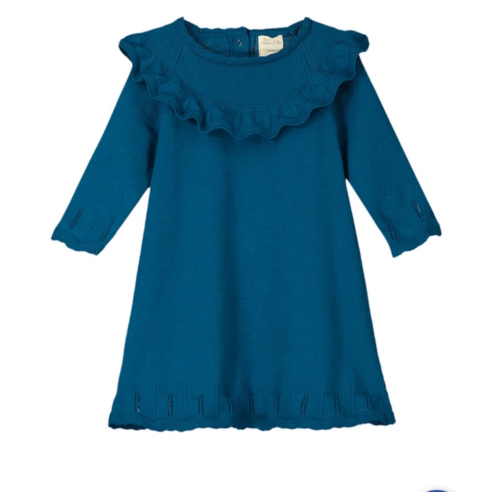Tressa Dress, Teal Knit